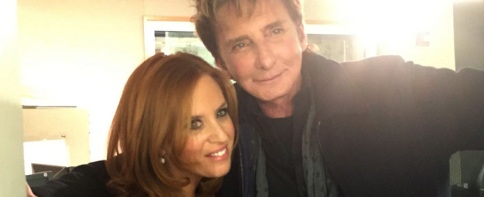 Barry Manilow with Jenny Hutt