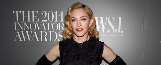 Madonna at the WSJ 2014 Innovator Awards