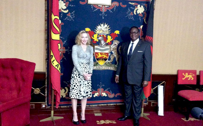 Madonna named Malawi goodwill ambassador on Child Welfare