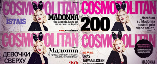 Madonna for Cosmopolitan