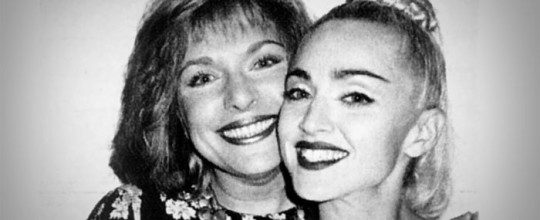 Madonna with Liz Rosenberg