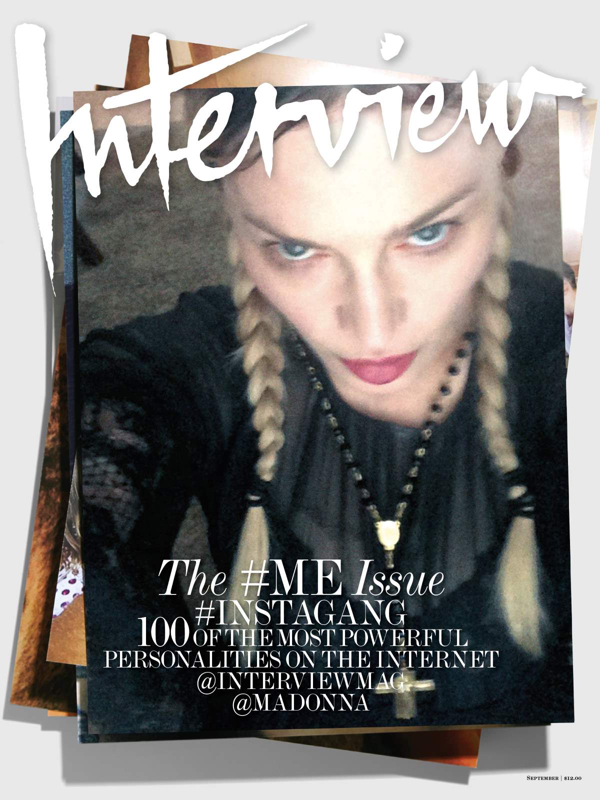 Madonna on the #ME issue of Interview