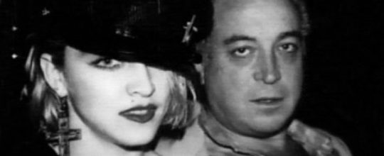 Madonna with Seymour Stein