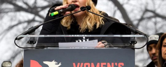 Madonna at the Women's March in Washington D.C.