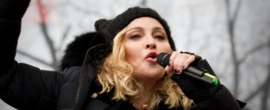 Madonna at the Women's March in Washington D.C.