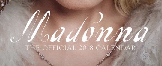 Madonna 2018 Calendar