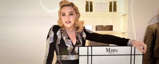 Madonna at Barneys