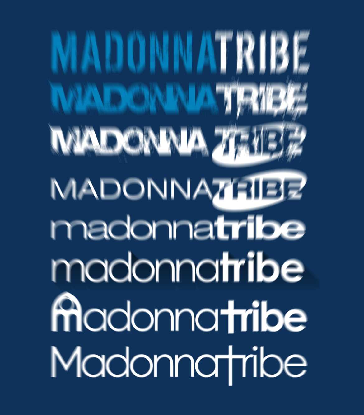 MadonnaTribe Logo History
