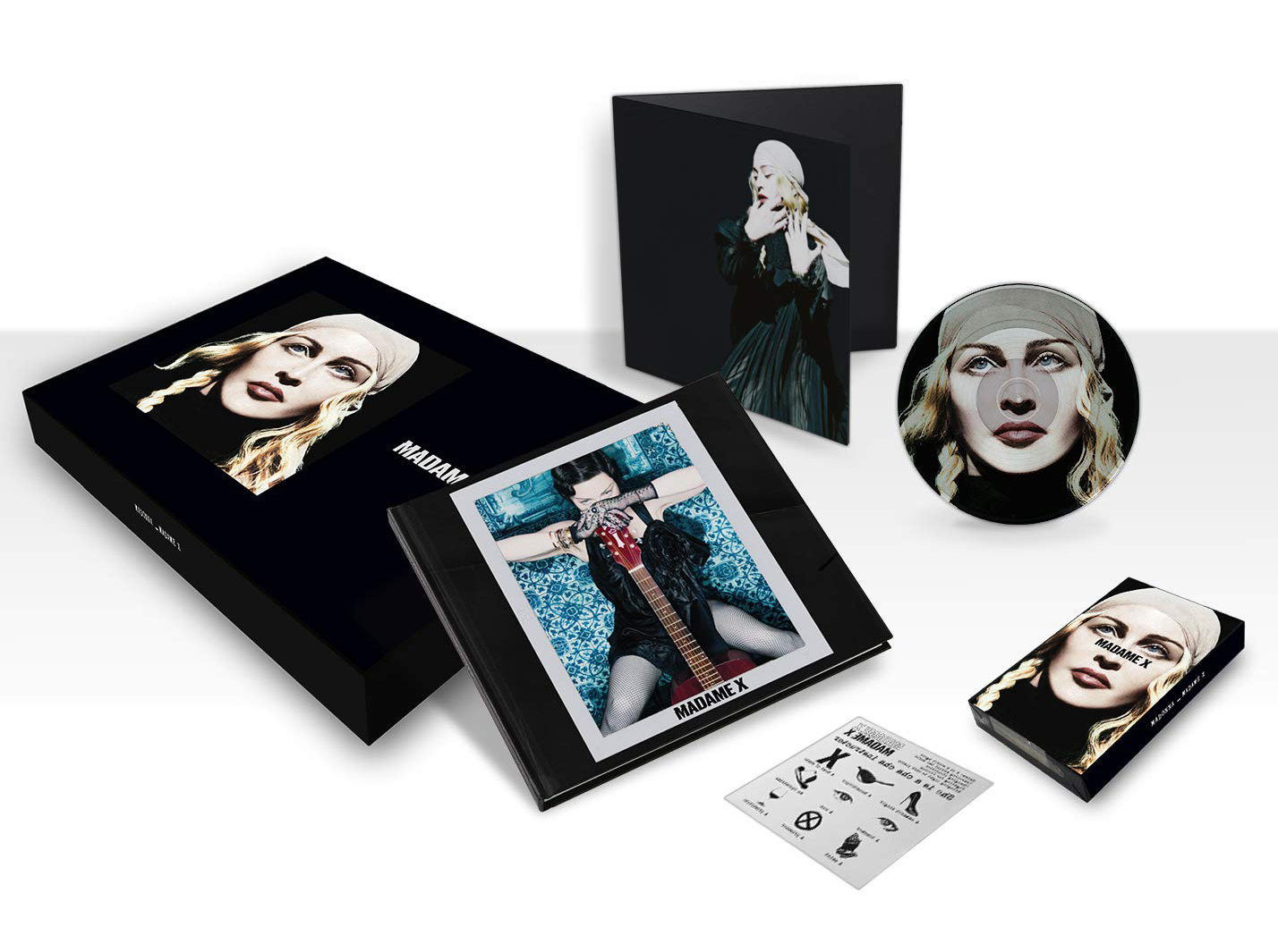 Madonna Madamex Mini Gold Vinyl CD Record Signed Framed Photo Print #3 