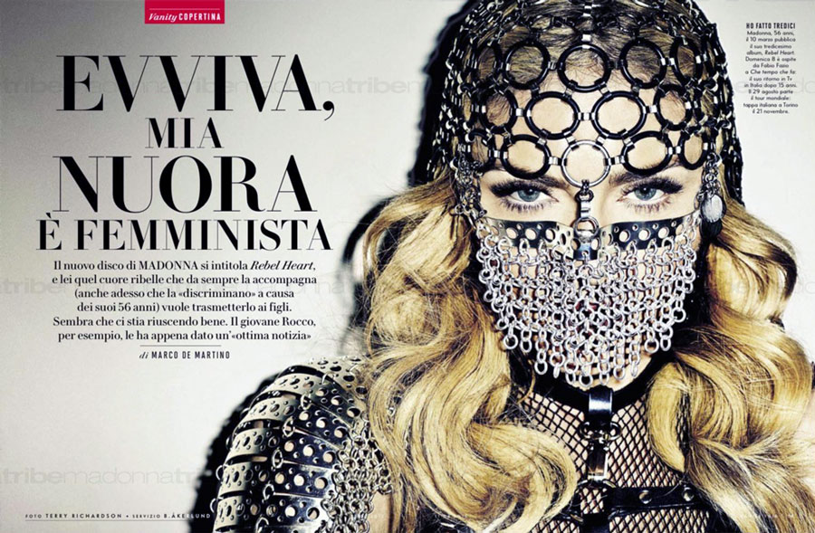 Madonna on Vanity Fair Italia