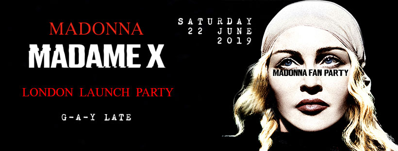 Madonna London Party