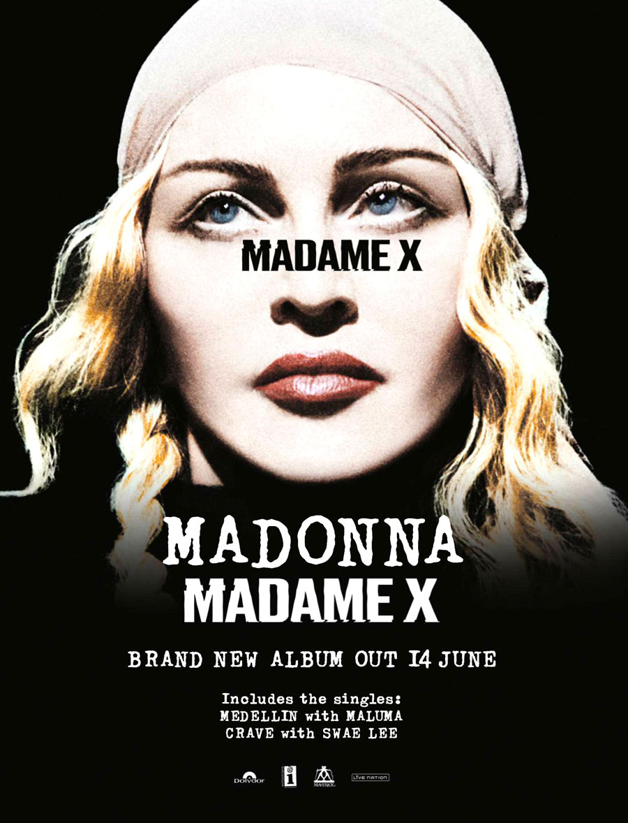 Web Exclusive Madame X Clear Vinyl (2 LP)