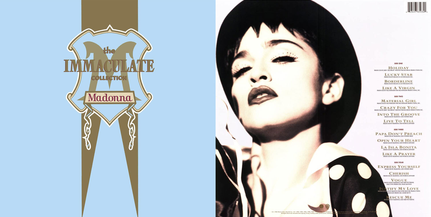 Madonna - The Immaculate Collection -  Music