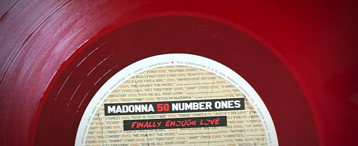 Madonna - Finally Enough Love: 50 Number Ones (6 Lp-vinilo) Color