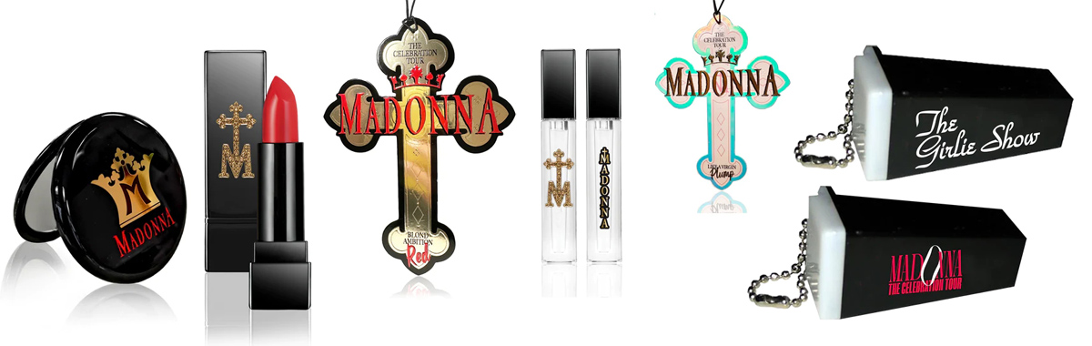 madonna blond ambition tour merchandise