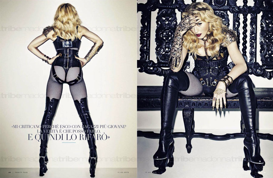 Madonna on Vanity Fair Italia